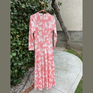 Vintage Floral Prynts by Bleeker Street Long Dress - Size S
